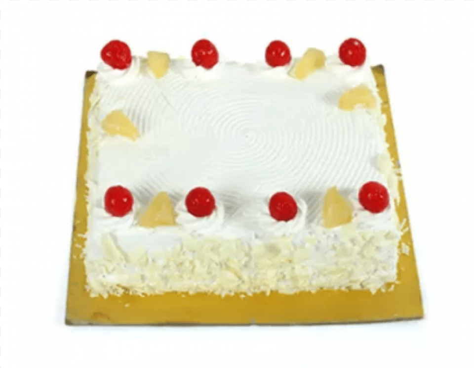 Pineapple Fresh Cream Cake Pineapple Cake, Birthday Cake, Dessert, Food, Torte Free Png Download