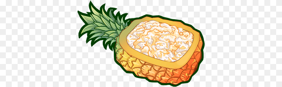 Pineapple Fried Rice Food Fantasy Wiki Fandom Pineapple Fried Rice Illustration, Fruit, Plant, Produce Free Transparent Png