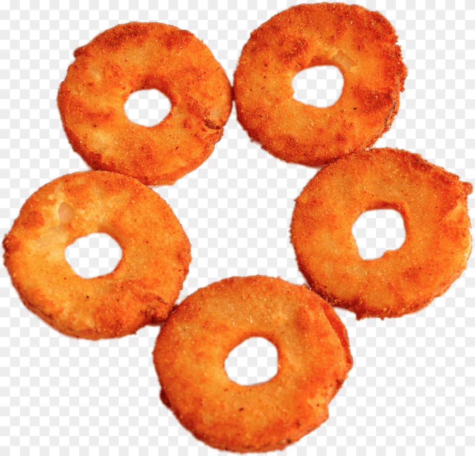 Pineapple Fritters Transparent Stickpng Cider Doughnut, Bread, Food, Bagel, Sweets Png