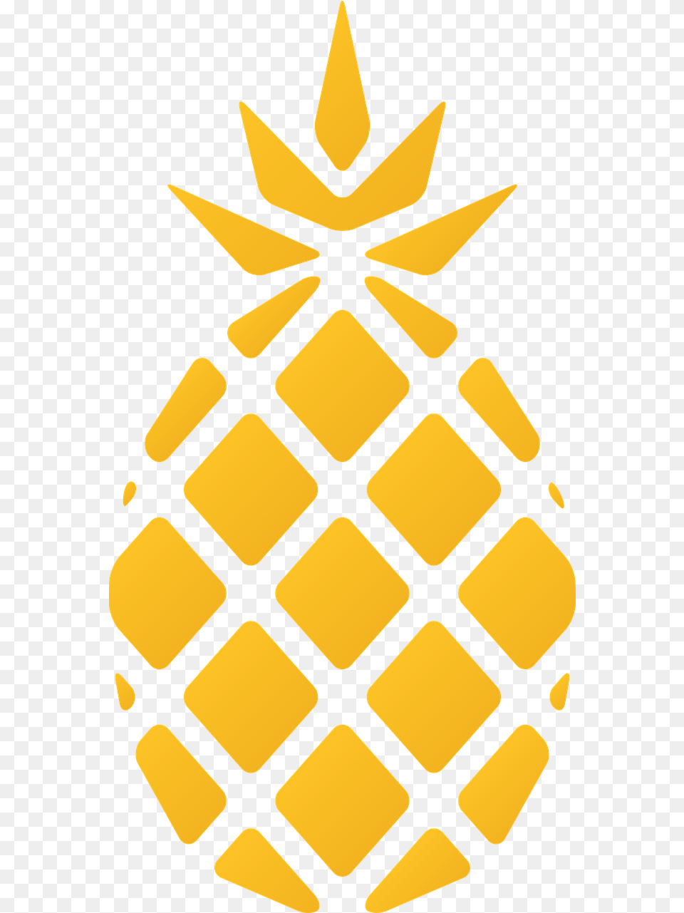 Pineapple Fruit Logo Food Tropical Pineapple Stamp, Plant, Produce Free Transparent Png