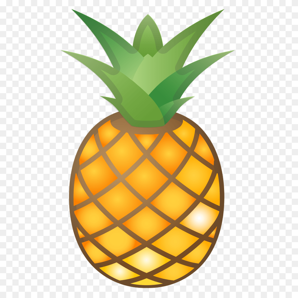 Pineapple Icon Noto Emoji Food Drink Iconset Google, Fruit, Plant, Produce, Chandelier Png Image