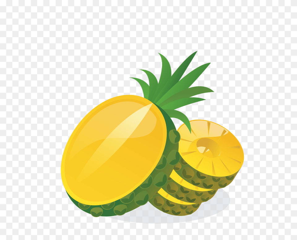 Pineapple Icon Pieces Clipart, Food, Fruit, Plant, Produce Png
