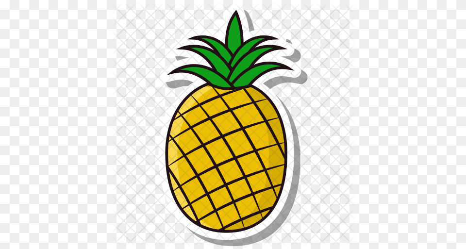 Pineapple Icon Pineapple Icon, Food, Fruit, Plant, Produce Png