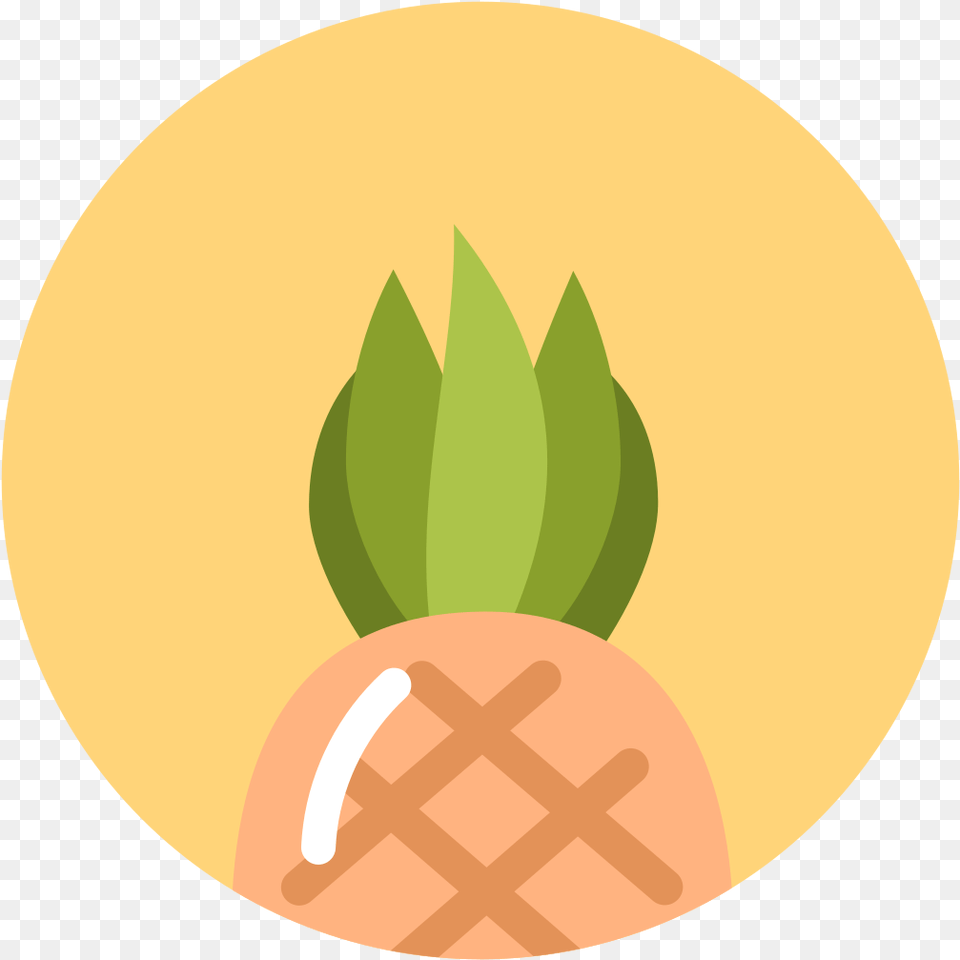 Pineapple Icon Tropical Icon, Plant, Herbal, Herbs, Leaf Png Image