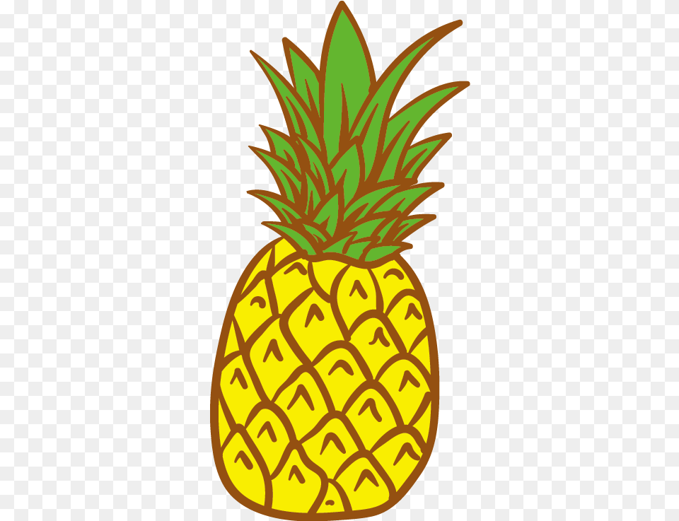 Pineapple Image Pineapple Vector Full Vector Pineapple Clip Art, Food, Fruit, Plant, Produce Free Png Download