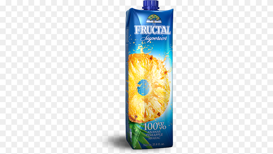 Pineapple Juice 1l Pear Nectar Fructal, Food, Fruit, Plant, Produce Free Png