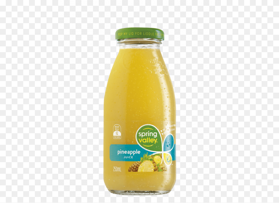 Pineapple Juice Glass Bottle, Beverage, Orange Juice, Food, Ketchup Png Image