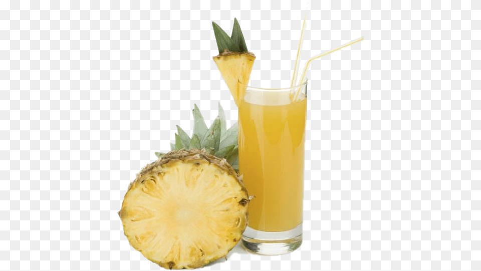 Pineapple Juice Image Jugo De, Food, Fruit, Plant, Produce Free Png Download