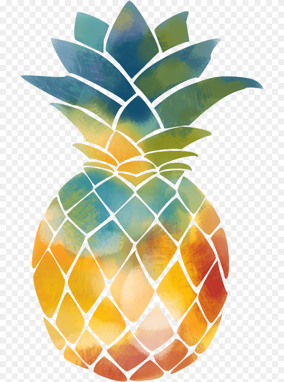 Pineapple Juice Watercolor Pineapple Vector, Food, Fruit, Plant, Produce Free Png Download
