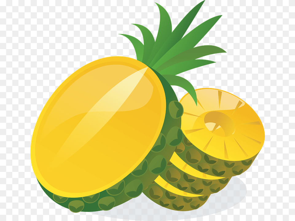 Pineapple Leaves Clipart Clip Art Images, Food, Fruit, Plant, Produce Free Transparent Png