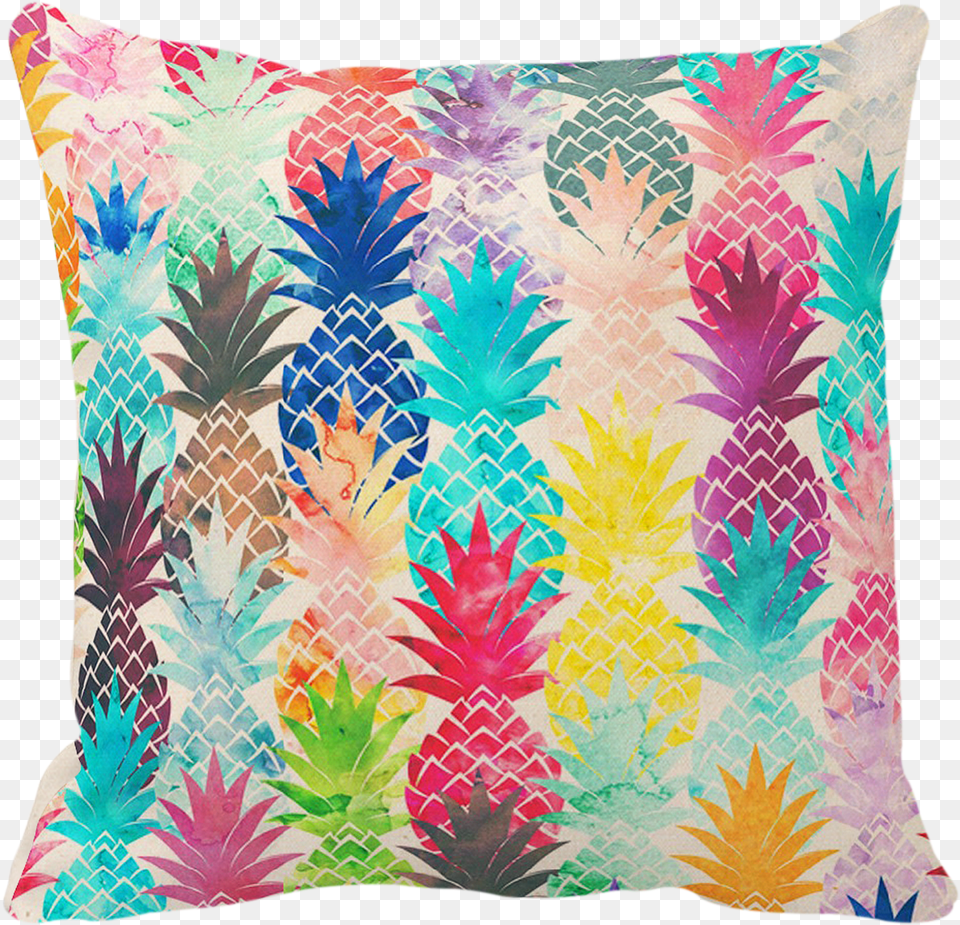 Pineapple Pattern, Cushion, Home Decor, Pillow, Food Png Image