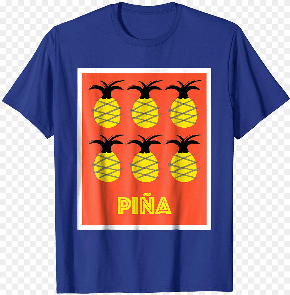 Pineapple Pattern T Shirt Shirt, Clothing, T-shirt, Food, Fruit Free Png