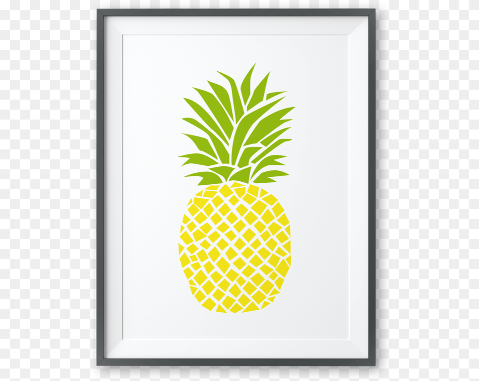 Pineapple Print From Toodles Noodles Watercolor Painting, Food, Fruit, Plant, Produce Png Image