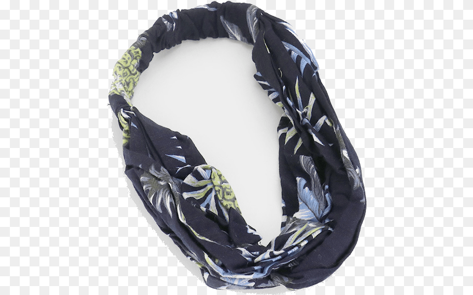 Pineapple Print Knotted Headband In Black Shoplulu Scarf, Accessories, Clothing Free Transparent Png