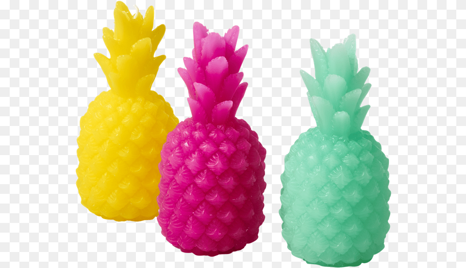 Pineapple Shaped Candles, Food, Fruit, Plant, Produce Free Png Download