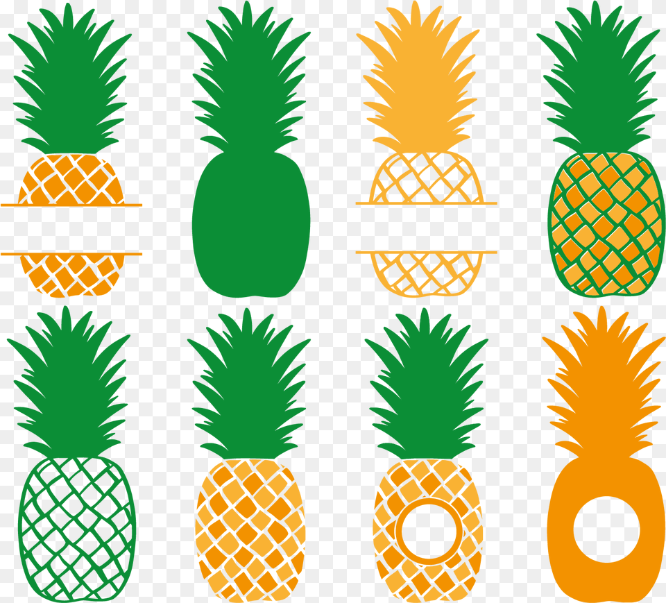 Pineapple Silhouette Pineapple Svg Name, Food, Fruit, Plant, Produce Free Transparent Png