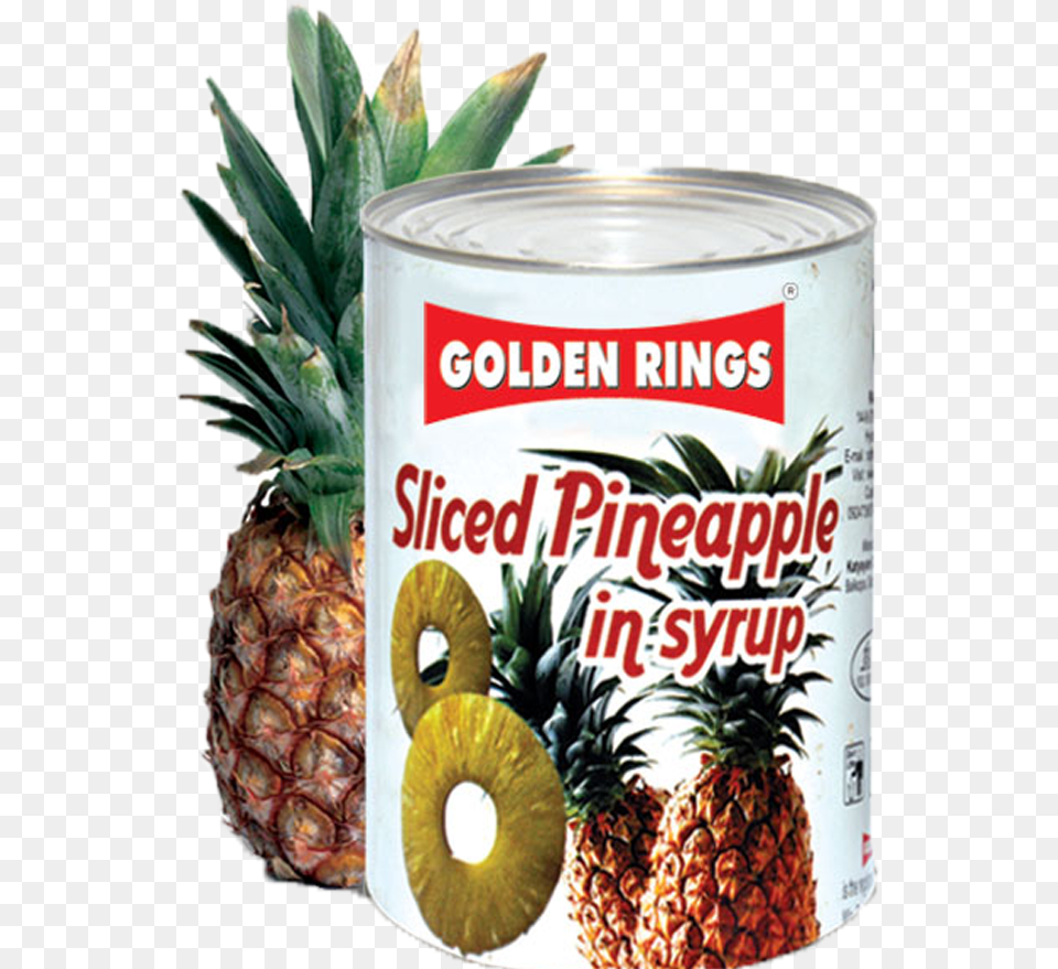 Pineapple Slice In Syrup Pineapple Slices, Food, Fruit, Plant, Produce Png Image