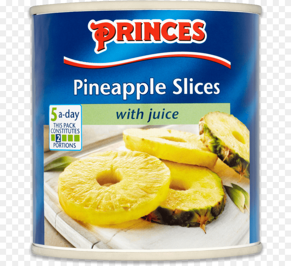 Pineapple Slices In Juice Princes Apple Juice, Burger, Food, Fruit, Plant Free Png Download