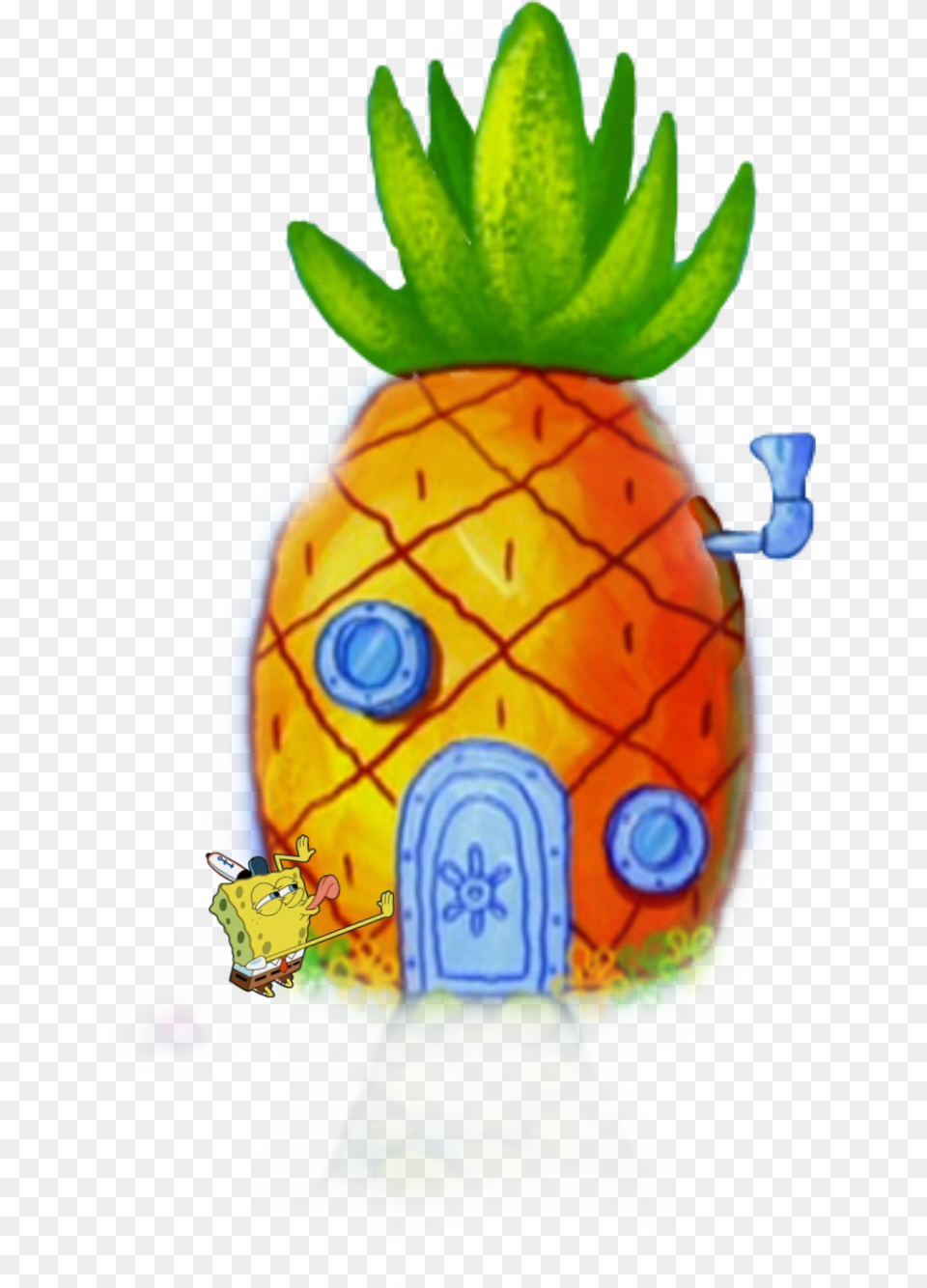 Pineapple Spongebob Homesweethome Casa Do Bob Esponja, Food, Fruit, Plant, Produce Free Transparent Png