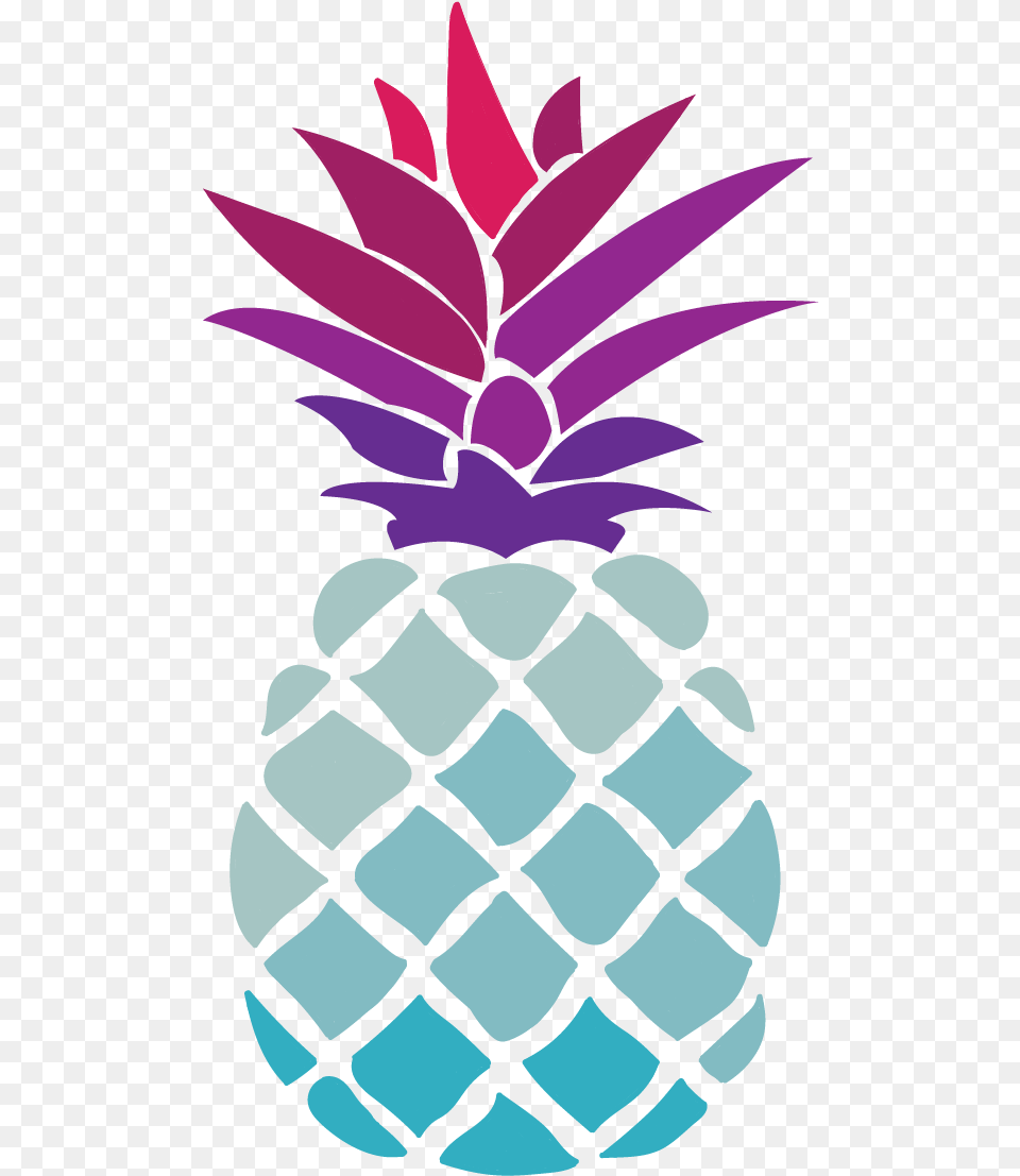 Pineapple Sticker Black And White Pineapple Clipart Free, Food, Fruit, Plant, Produce Png