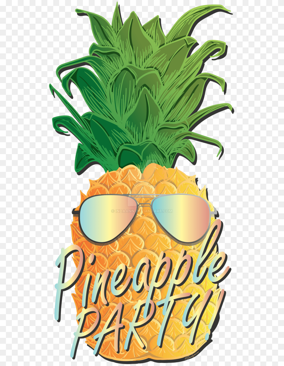 Pineapple Sunglasses, Food, Fruit, Plant, Produce Free Png Download