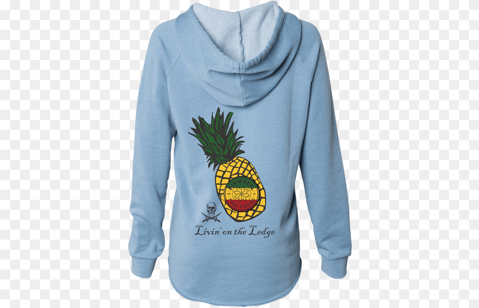 Pineapple Super Soft Ladies Sweatshirt Pineapple, Clothing, Sweater, Sleeve, Long Sleeve Png