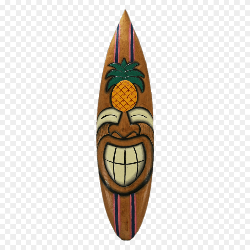 Pineapple Surfboard, Leisure Activities, Nature, Outdoors, Sea Png Image