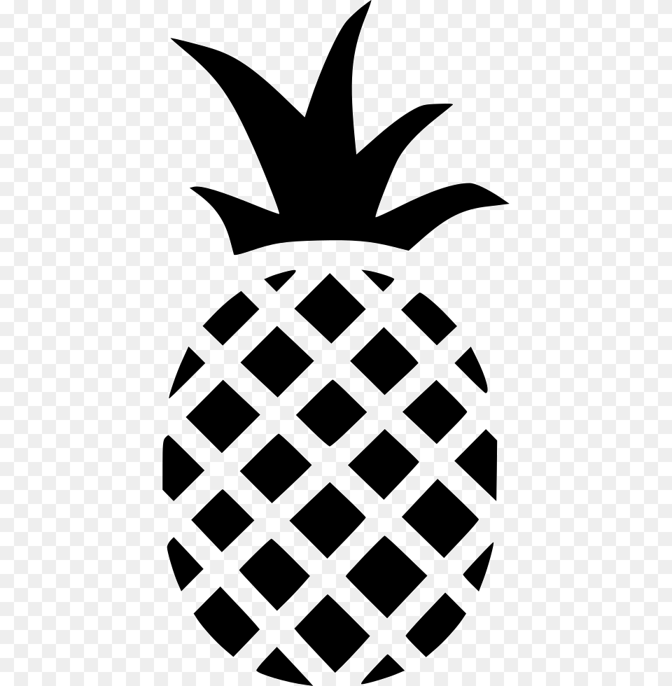 Pineapple Tropical Pineapple Icon Transparent, Plant, Food, Fruit, Produce Png