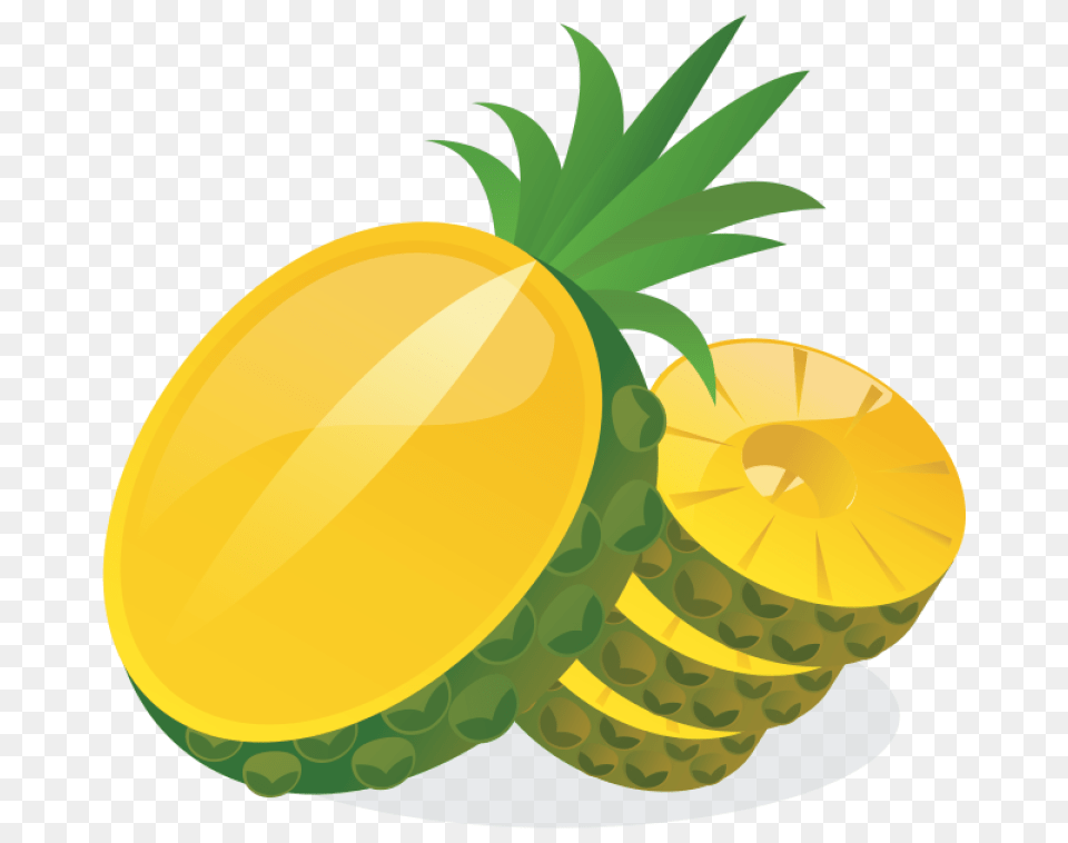 Pineapple U0026 Fruit Images Pixabay Pineapple Slices Clipart, Food, Plant, Produce Png Image