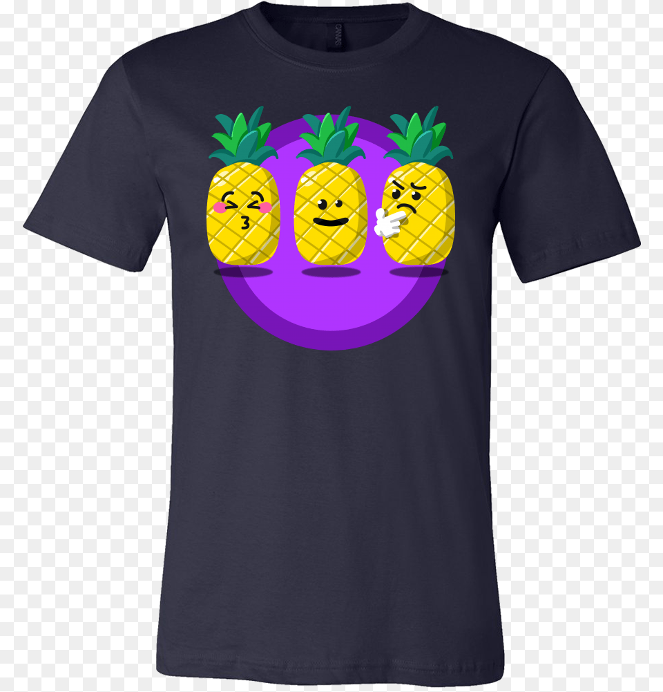 Pineapple With Face Cartoon, Clothing, Food, Fruit, Plant Free Png