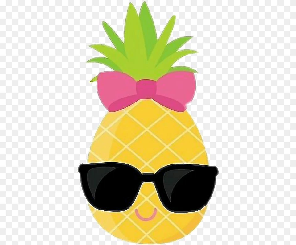Pineapple With Sunglasses Clipart Download Pineapple With Sunglasses Clipart, Food, Fruit, Plant, Produce Png