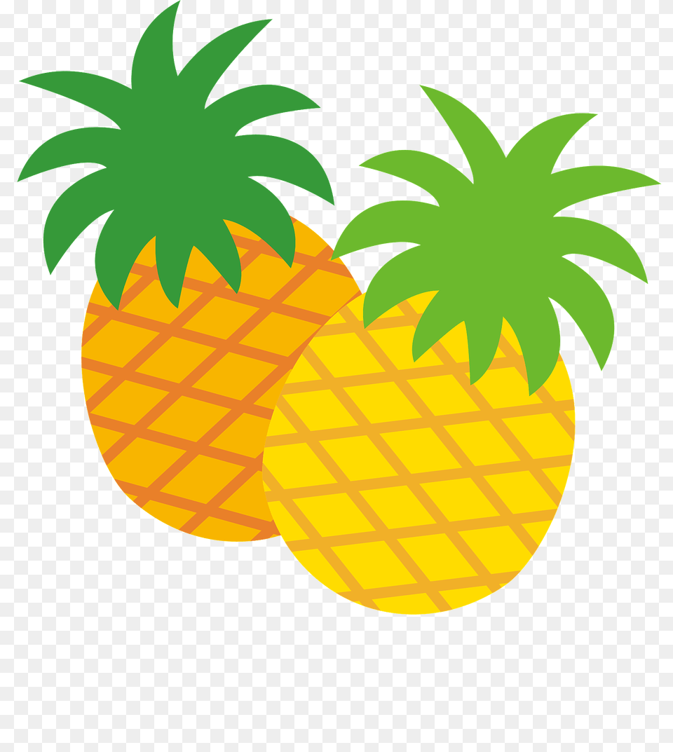 Pineapples Clipart, Food, Fruit, Pineapple, Plant Png