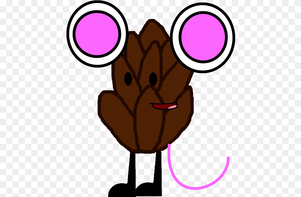 Pinecone As A Wererat By Thedrksiren D89orjp Brawl Of The Objects Pinecone, Purple, Face, Head, Person Png