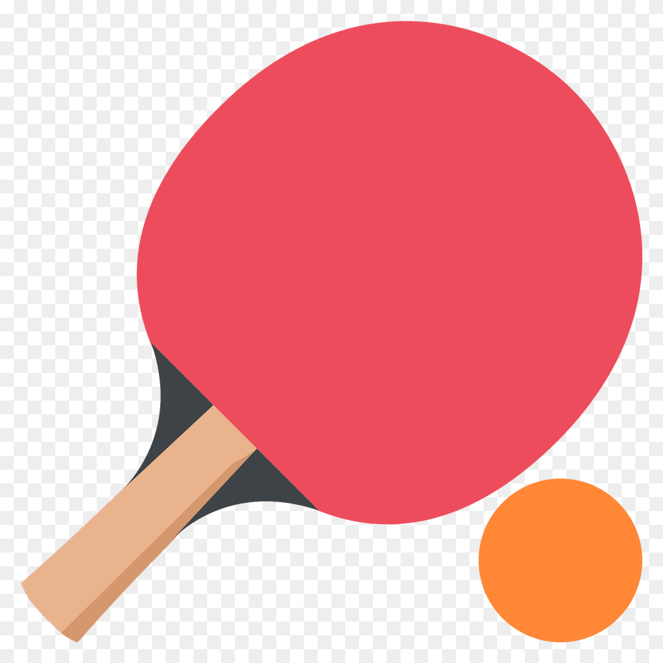 Ping Pong Emoji Clipart, Racket, Ping Pong, Ping Pong Paddle, Sport Free Png Download