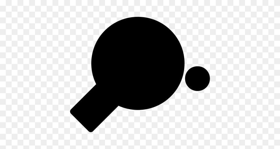 Ping Pong Icon With And Vector Format For Unlimited, Gray Free Transparent Png