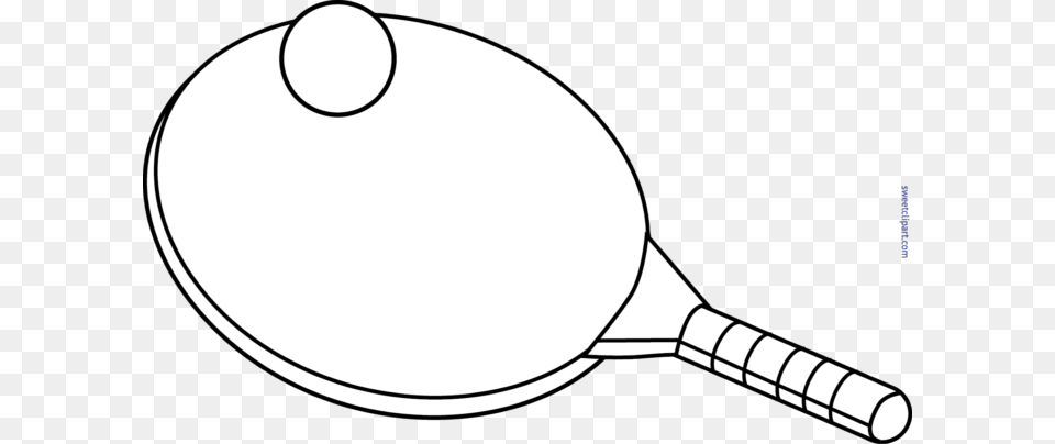 Ping Pong Lineart Clip Art, Racket, Cooking Pan, Cookware Png Image