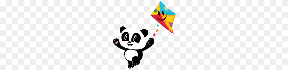 Ping The Panda Holding Kite, Toy, Animal, Bear, Giant Panda Free Png Download