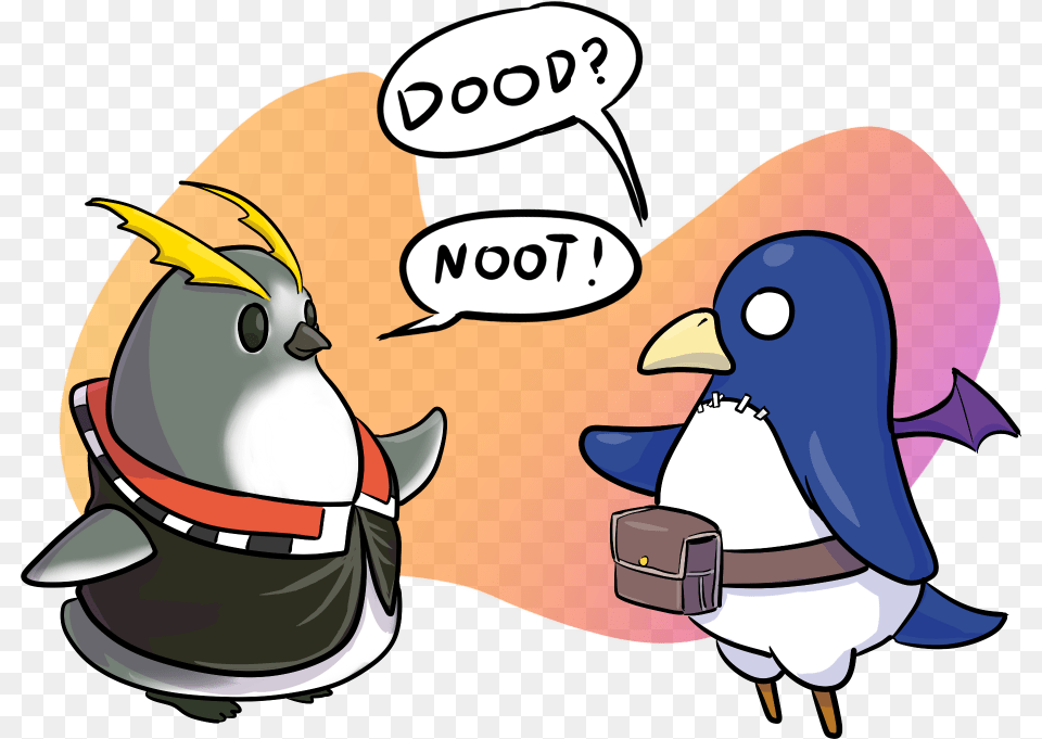 Pingu Noot Everoasis Nootnootpic Cartoon, Animal, Beak, Bird, Book Free Png
