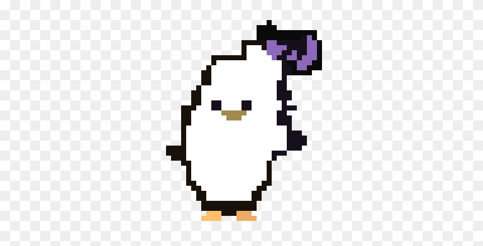 Pingu Pixel Art Maker, Cross, Symbol, Animal, Bird Png Image