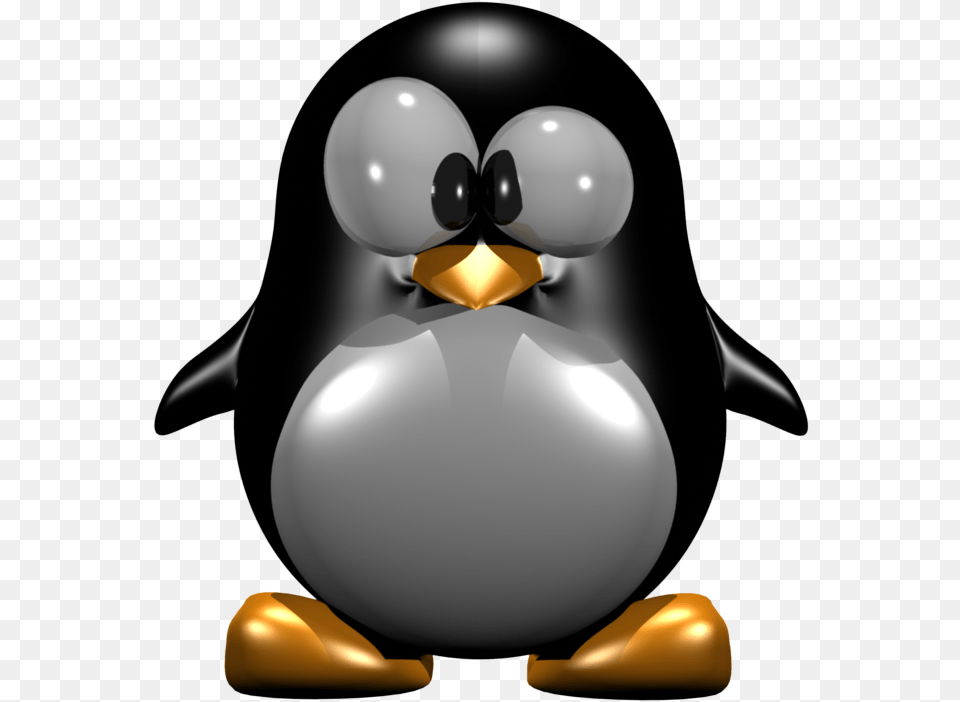 Pinguino Linux Transparent Pinguino Linux, Animal, Bird, Penguin, King Penguin Png Image