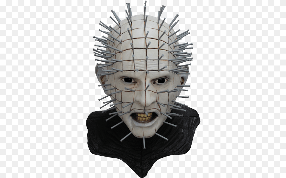 Pinhead Hellraiser Mask Michael Myers Cenobite Halloween Pinhead Mask, Person Free Png Download