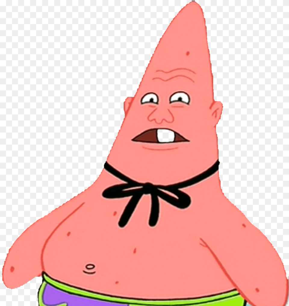 Pinhead Patrick Patrick Star Transparent, Clothing, Hat, Baby, Person Free Png
