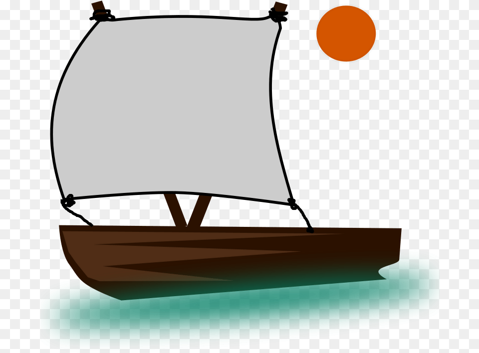 Pinisi Boat Clip Art Download Boat Clipart Gif, Sailboat, Transportation, Vehicle, Dinghy Png Image