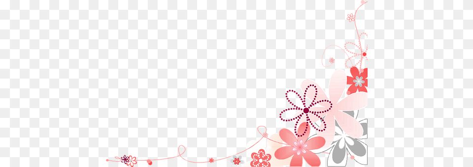 Pink Art, Floral Design, Graphics, Pattern Free Png Download
