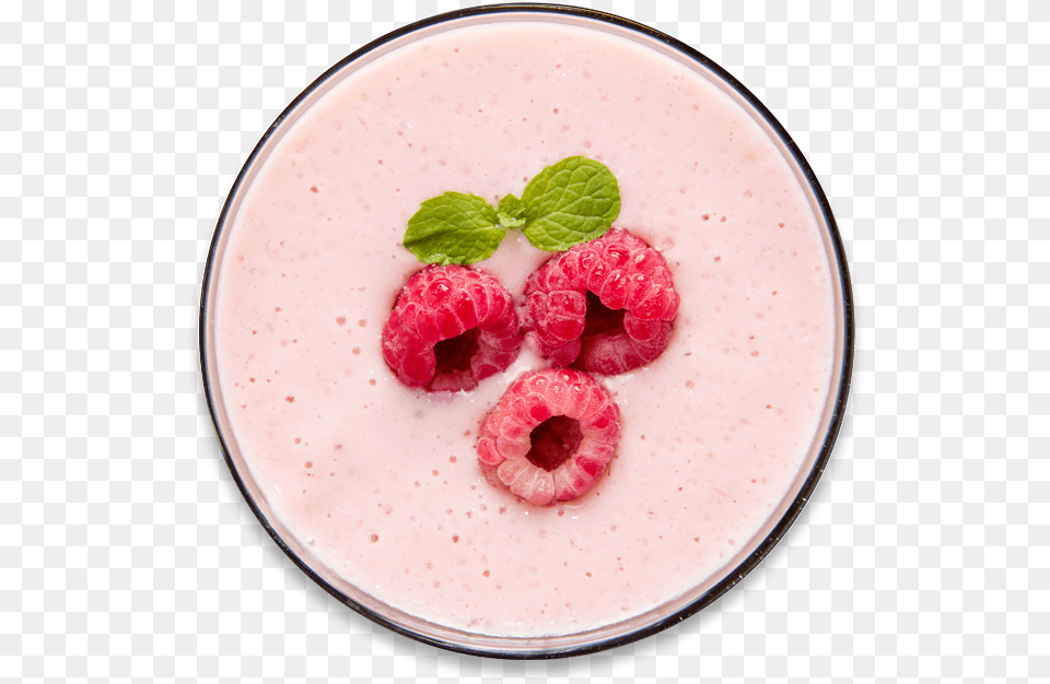 Pink Acai Bowl Transparent, Berry, Produce, Plant, Raspberry Free Png Download