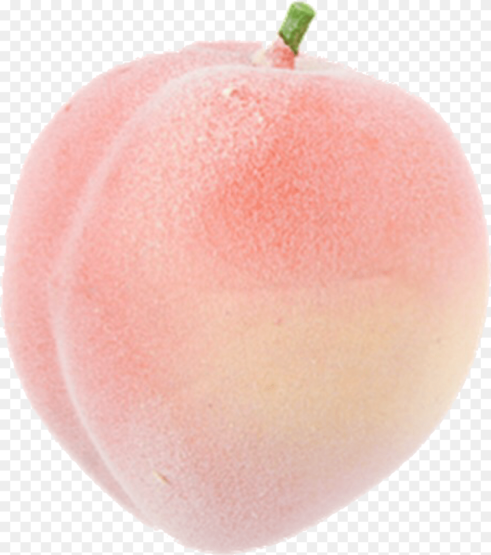 Pink Aesthetic Peach, Produce, Food, Fruit, Plant Png Image