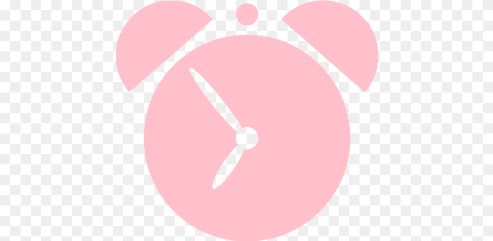 Pink Alarm Clock 2 Icon Pink Alarm Clock Logo, Alarm Clock, Astronomy, Outdoors, Night Png Image