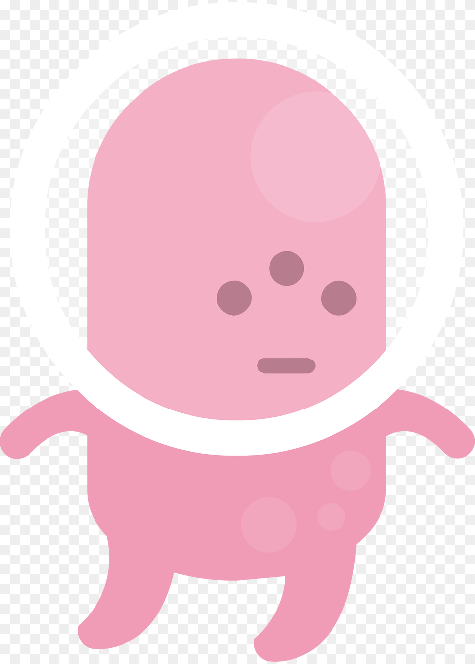 Pink Alien Clipart, Photography Png