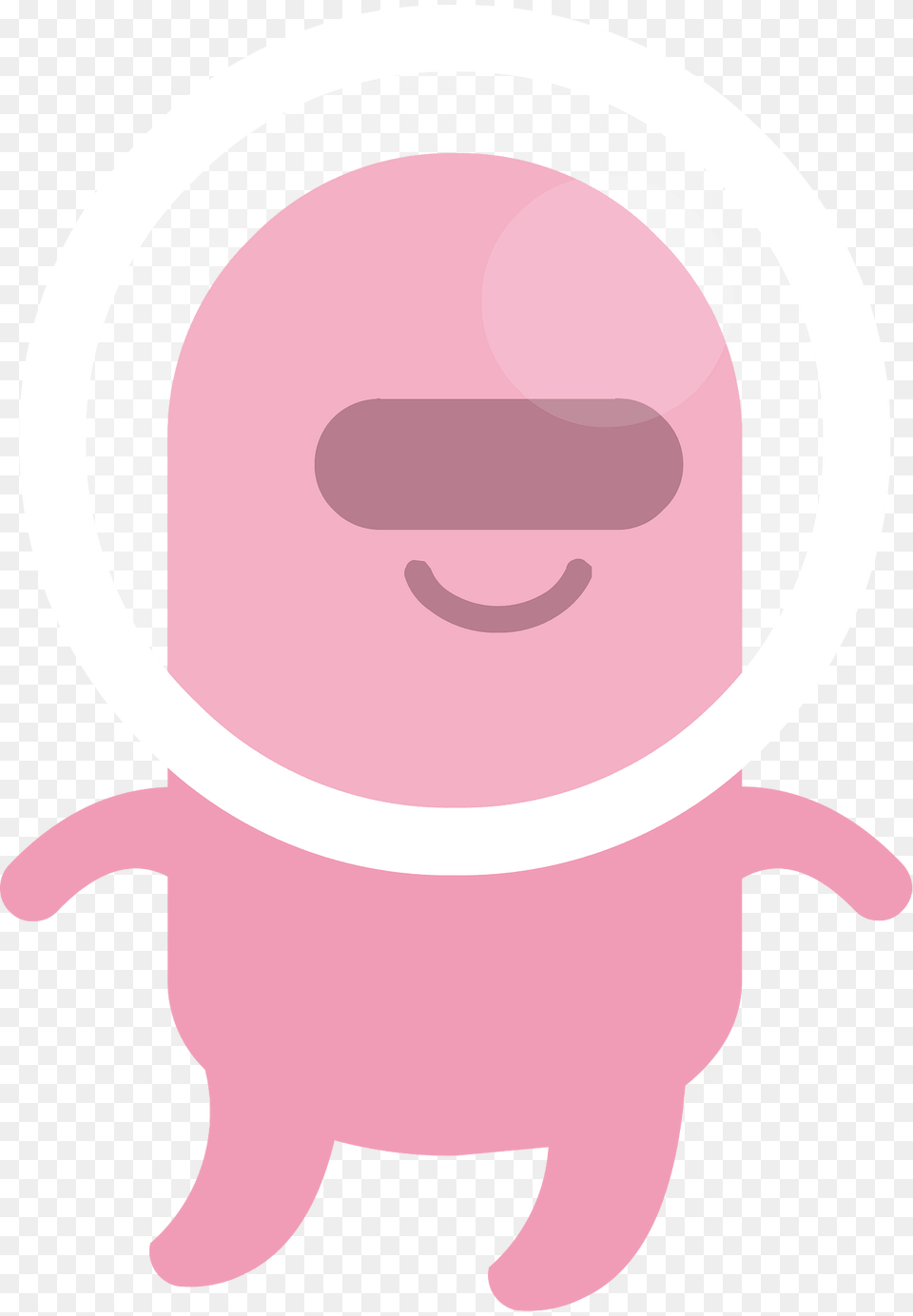 Pink Alien Clipart Png Image