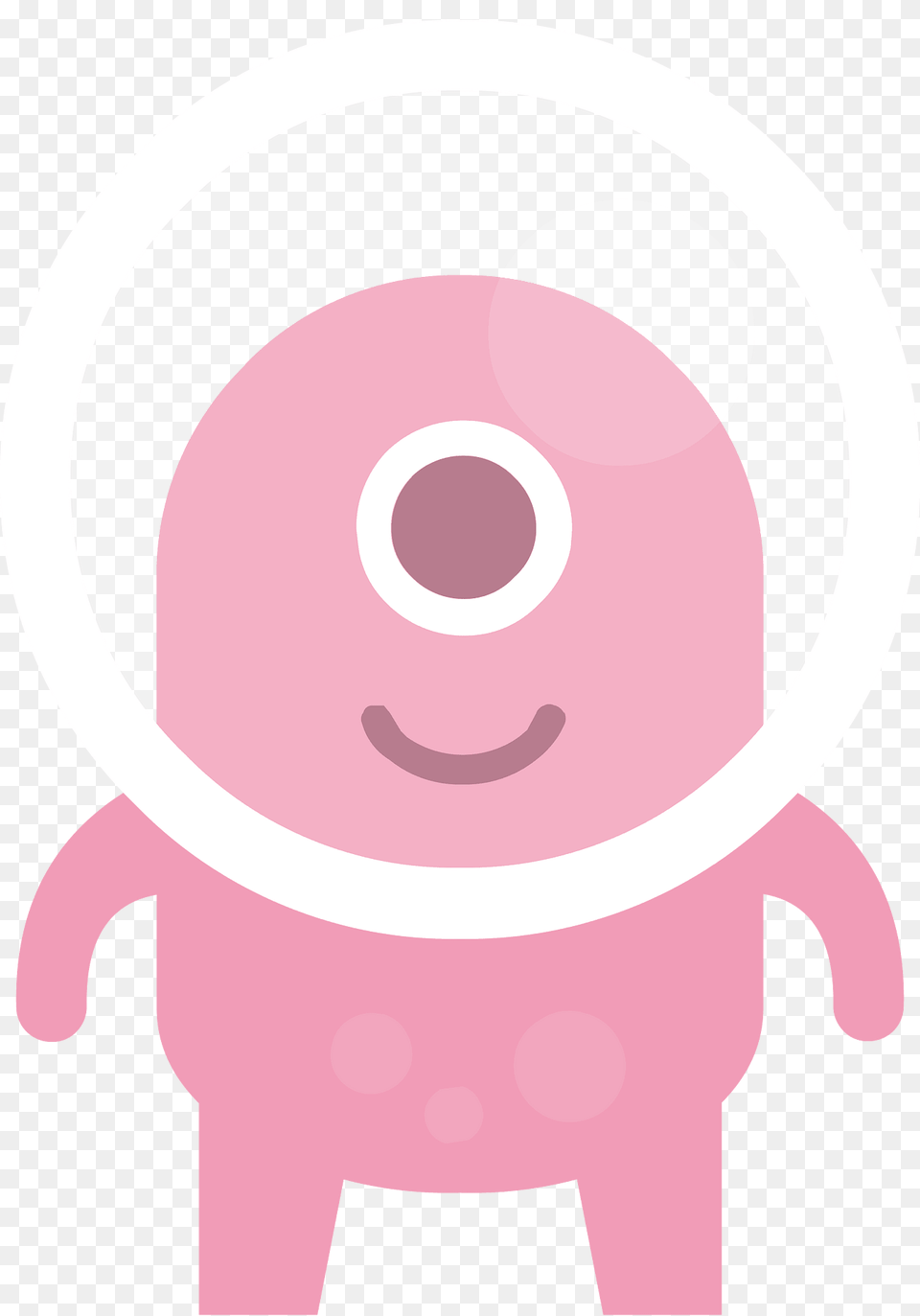 Pink Alien Clipart, Clothing, Hat, Baby, Person Png Image